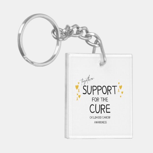 samen.support.remedie.Sleutelhanger kinderkanker Sleutelhanger (Voorkant Links)