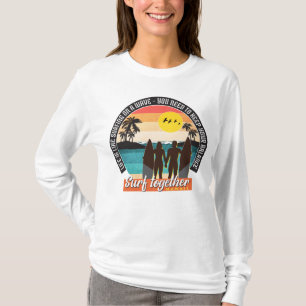 Samen surfen - Houd je evenwicht  T-shirt