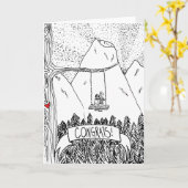 Samen swingen en liefhebben - Kaart (Gele Bloem)