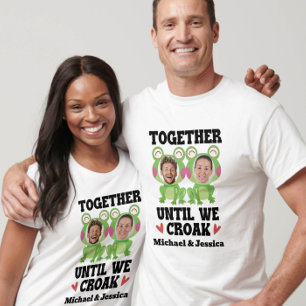 Samen tot we kikker kikker aangepaste namen & gezi t-shirt