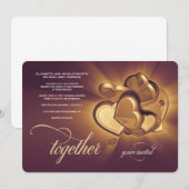 Samen Trouw Uitnodiging (Versie 2) (Voorkant / Achterkant)