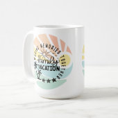 Samen vakantieherinneringen maken koffiemok (Voorkant links)