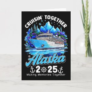 Samen varen Alaska 2025 Alaska cruise familie Kaart