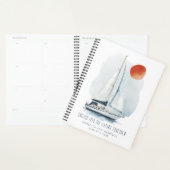 Samen varen naar de toekomst Nautisch Huwelijk Planner (Display)