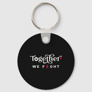 Samen vechten we voor Blood Cancer Awareness t-shi Sleutelhanger