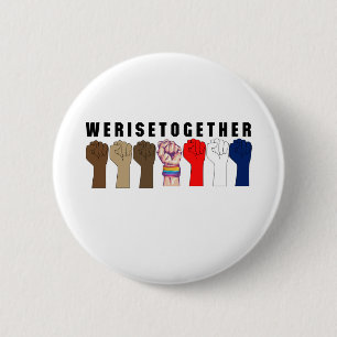 Samen vergroten we het ontwerp voor iedereen ronde button 5,7 cm