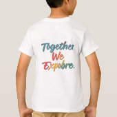 Samen verkennen we t-shirt (Achterkant)