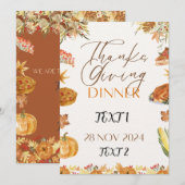 Samen vieren feestdagenkaart (Voorkant / Achterkant)