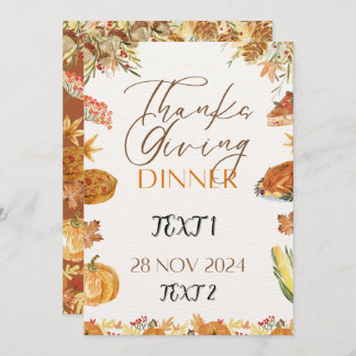 Samen vieren feestdagenkaart