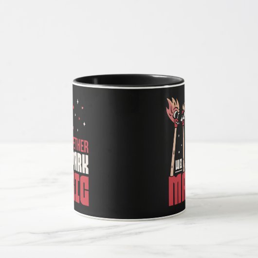 SAMEN VONKEN WE MAGIC MATCHES PAAR MOK (Midden)