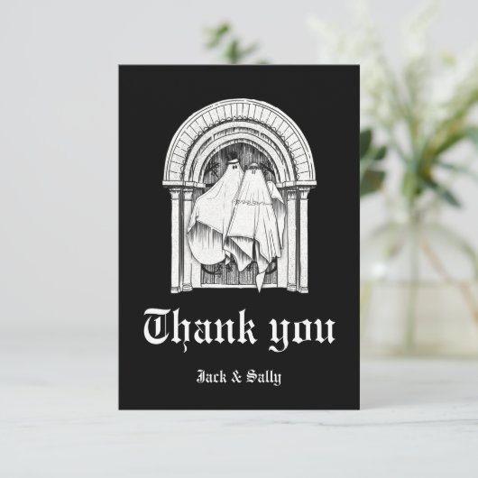 Samen Voor Altijd Bedankkaart (Staand voorkant)