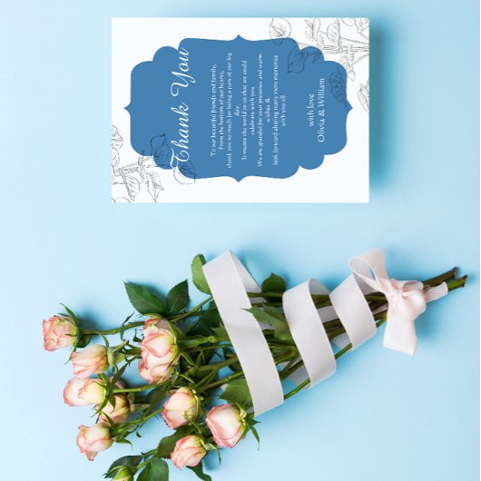 Samen Voor Altijd Bedankkaart