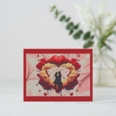 samen voor altijd briefkaart (Staand voorkant)