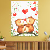 Samen Voor Altijd Canvas Afdruk (Insitu (Woonkamer))