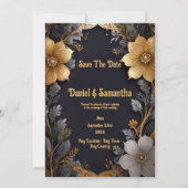 Samen voor altijd: een viering van de gouden liefd kaart (Voorkant)