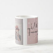 Samen voor altijd gedrukte mok (Center)