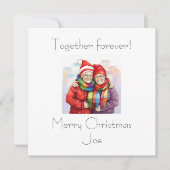 Samen voor altijd gepersonaliseerde Kaart (Voorkant)