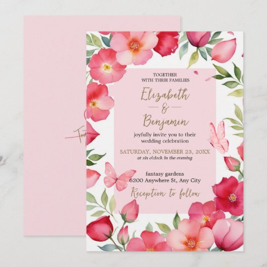 Samen Voor Altijd Kaart (Voorkant / Achterkant)