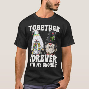 Samen Voor Altijd Kabouters Mevrouw Bruid Mijnheer T-shirt