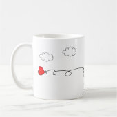 Samen voor altijd! koffiemok (Links)