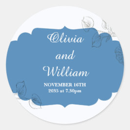 Samen Voor Altijd Ronde Sticker