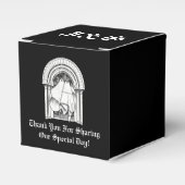 Samen voor altijd spookhuwelijk bedankdoosjes (Voorkant Zijde)