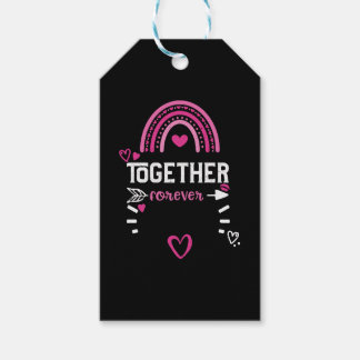 Samen voor altijd - Valentijnsdag Cadeaulabel
