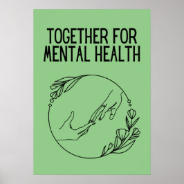 Samen Voor Geestelijke Gezondheid Poster