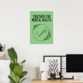 Samen Voor Geestelijke Gezondheid Poster (Thuiskantoor)