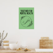 Samen Voor Geestelijke Gezondheid Poster (Keuken)
