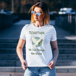 Samen voor vrede t-shirt