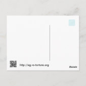 Samen voorkomen we politiegeweld briefkaart (Achterkant)