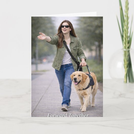 Samen Vooruit Gidsenhond Afstuderen Kaart (Voorkant)