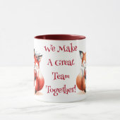 Samen vormen we een geweldig team mok (Midden)