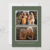 Samen & Vrolijk | Nostalgische Kerst-fotocollage v (Achterkant)