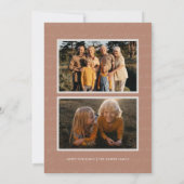 Samen & Vrolijk | Nostalgische Kerst-fotocollage v (Achterkant)