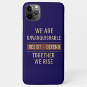 Samen We Stand iPhone / iPad Case (Achterkant)
