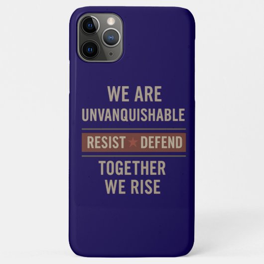 Samen We Stand iPhone / iPad Case (Achterkant)
