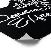 Samen weerstaan we elk storm - waardepapier poster (Hoek)