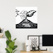 Samen weerstaan we elk storm - waardepapier poster (Thuiskantoor)