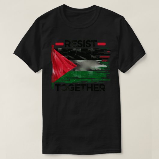 Samen weerstand bieden t-shirt (Design voorkant)