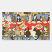 Samen werken 2012 rechthoekige sticker (Voorkant)