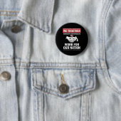 Samen werken de Democraten en de Republikeinen voo Ronde Button 5,7 Cm (In situ)