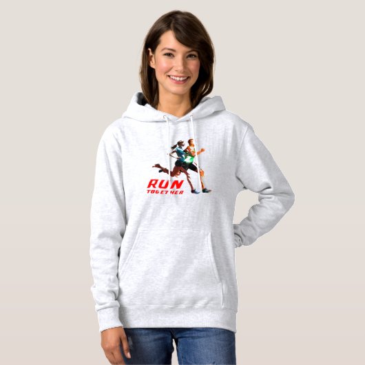 Samen werken | Vrouwenhoodie Hoodie (Voorkant volledig)