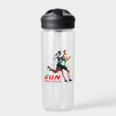 Samen werken | waterfles (Voorkant)