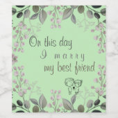 Samen Wijn Etiket (Enkel label)