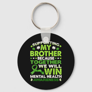 Samen winnen we bewustwording over mentale gezondh sleutelhanger