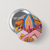 Samen zijn ronde button 5,7 cm (Voorkant /achterkant)