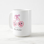 SAMEN ZIJN WE CHERRY GEWELDIG KOFFIEMOK (Voorkant links)