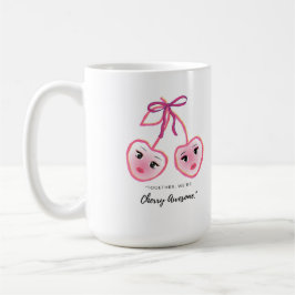 SAMEN ZIJN WE CHERRY GEWELDIG KOFFIEMOK